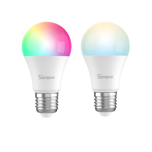 <span class=keywords><strong>Bombilla</strong></span> <span class=keywords><strong>LED</strong></span> Inteligente 6W C37 E27, Compatible con Tuya, Alexa y Google Assistant, RGB, AC 85-265V, Plástico, Regulable, 2 Años de Garantía - Product Image 1