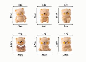 Tendance 2026 : Figurines d'animaux en résine élégantes, style mascotte forestière héréditaire, pour décoration de plateau à étages et cadeau de bureau - Product Image 2