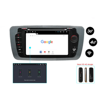 Android 1din Car DVD Radio Navigation GPS 2 Din écran radio Audio lecteur multimédia pour Seat Ibiza 6j 2009-2013