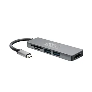 도매 USB 3.1 유형 c 어댑터 SD TF 유형 c USB 허브 5 1