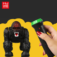 HW-juguetes de animales de radiocontrol, simulación de dibujos animados, chimpancés infrarrojos, Control remoto de plástico, divertido nivel infrarrojo, juguetes para mascotas