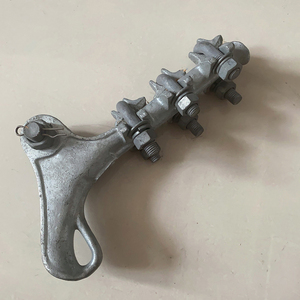 Pince de tension réutilisable en alliage d'aluminium boulonnée Série NLL, pince de tension pour câbles <span class=keywords><strong>a</strong></span>ériens, accessoires de montage sur <span class=keywords><strong>poteau</strong></span> pour lignes électriques SHINLONG - Product Image 5