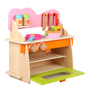 Jouets éducatifs Montessori les plus vendus, cuisine en bois multifonctionnelle, vente directe du fabricant pour garçons et filles - Product Image 2