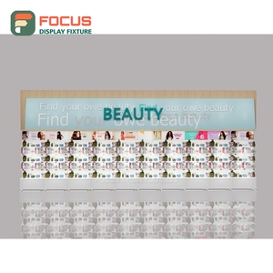 Custom Wig Display Counter Glass Top Lockable Drawer Multi Shelf Shop Display Counter Cabinet - Product Image 2