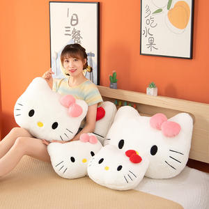 Kawaii Soft Kt Kat Gevulde Kussen Decoratief Pop Slaapkussen Best Verkopende Anime Cartoon Pluche Kussen Voor Meisjes Kinderen - Product Image 4