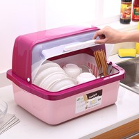 Support de rangement de cuisine sur pied pour vaisselle et ustensiles, égouttoir à vaisselle en plastique pour placard - Vente en gros