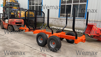 6ton Farm rimorchio del trattore di lavoro