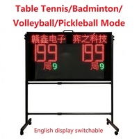 Tableau d'affichage électronique numérique multisports GANXIN 1,2 m pour basketball, football, badminton, pickleball, volley-ball, tennis de table