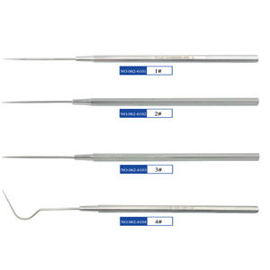 เครื่องมืออุดรากฟันแบบโค้งและตรง พร้อมหัววัดแรงดันโลหะสำหรับรากฟัน - Product Image 2