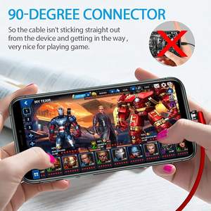 Cable magnético 3 en 1 Cable Usb 3a Carga rápida Tipo C/ILUMINACIóN/micro Multifunción Trenzado Usb Tipo-C Cable DE DATOS Usb Tipo-c - Product Image 2