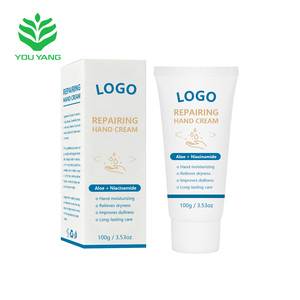 Crème pour les <span class=keywords><strong>mains</strong></span> à l'aloe vera biologique personnalisée en usine avec de la niacinamide : éclaircissante, hydratante et apaisante pour les <span class=keywords><strong>peaux</strong></span> <span class=keywords><strong>sèches</strong></span> - Product Image 1