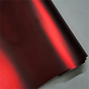 Film de protection vinyle Carlise 7,5 mil d'épaisseur, protection UV à 99 %, rouge <span class=keywords><strong>vampire</strong></span> mat effet sang de dragon métallisé pour carrosserie de voiture et moto, garantie 5 ans - Product Image 5