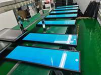 Lecteur publicitaire à écran LCD ultra large 2K 4K Moniteur de publicité vidéo LCD étiré Affichage numérique sur étagère