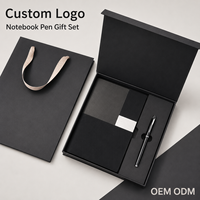 Coffret Cadeau Premium Carnet A5 et Stylo avec Logo Personnalisé – Idéal pour Événements d'Entreprise et Cadeaux Promotionnels