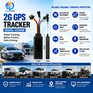 Traceur GPS GSM 2G KS199B avec coupure de carburant à distance, alarme SOS, surveillance vocale, positionnement BDS pour voitures, camions et flottes (OEM) - Product Image 1