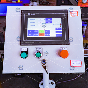 เครื่องขึ้นรูปแผ่นม้วนประตูม้วนแบบอัตโนมัติเต็มรูปแบบ พร้อมลูกกลิ้งลายนูน ประสิทธิภาพสูง ใช้งานง่าย - Product Image 6