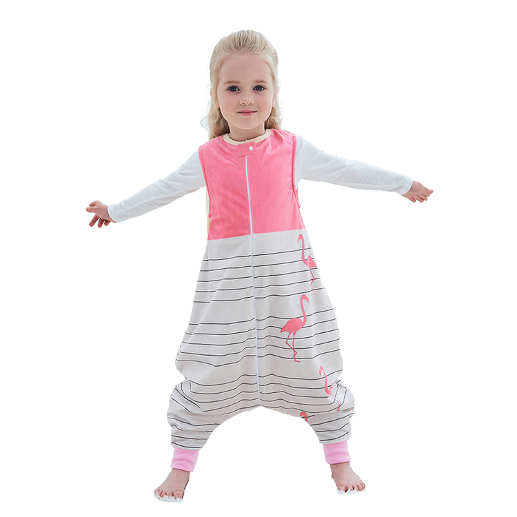 MICHLEY дети один кусок молнии без рукавов для девочек спальный мешок