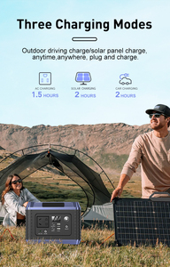 Portable 300W Solar Power Station Outdoor <strong>Battery</strong> <strong>Generator</strong> with Solar <strong>Technology</strong> for Mobile Power Source - Product Image 6