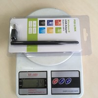 Adaptateur externe USB 2.0 sans fil N 2,4 GHz 600 Mbit/s PIX-link LV-UW10 pour ordinateur portable - En stock