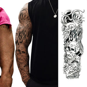 Tuoyan - Tatuajes Temporales de <span class=keywords><strong>Manga</strong></span> Completa, Resistentes al Agua y No Tóxicos, Impresión Digital - Product Image 3