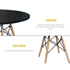 Hot giá bán giá rẻ Vòng gỗ bàn ăn với kim loại Chân bảng điều chỉnh đầu-phòng ăn đồ nội thất cho home & khách sạn sử dụng - Product Image 4