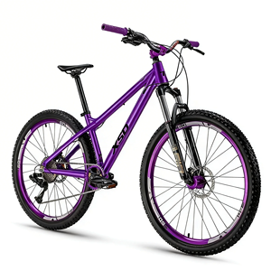 Bicicleta de Montaña Dirt <span class=keywords><strong>Jump</strong></span> de 27.5 Pulgadas, Ligera, de Aleación de Aluminio, Moderna, Fácil de Controlar, Duradera y Portátil, Tipo BMX - Product Image 3