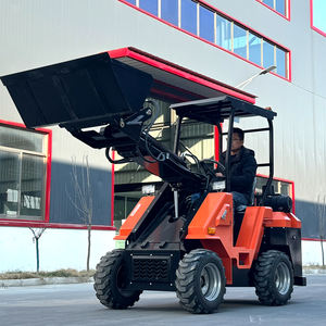 Chargeur télescopique miniature de 1200 kg de fabrication chinoise, nouveau, à quatre roues, avec moteur EPA, chargeur télescopique à flèche télescopique - Product Image 1