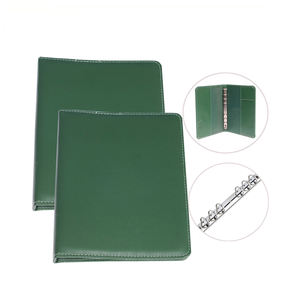 Penjilid Cincin <span class=keywords><strong>Mini</strong></span> A5 Kulit Faux Mewah Perencana A5 6 Cincin <span class=keywords><strong>Binder</strong></span> - Product Image 1