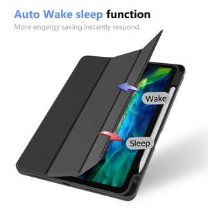 Funda Magnética para <span class=keywords><strong>iPad</strong></span> 2026 JUNCHI, Compatible con <span class=keywords><strong>Air</strong></span> 4/5 de 10.9 Pulgadas, Material TPU+PU, con Soporte para Lápiz y Protector de Lente, Diseño Delgado - Product Image 2