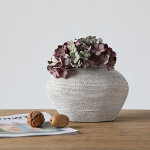 Accesorios de decoración moderna para el hogar, <span class=keywords><strong>jarrones</strong></span> blancos para decoración del hogar, jarrón de <span class=keywords><strong>flores</strong></span> <span class=keywords><strong>artificiales</strong></span> - Product Image 5