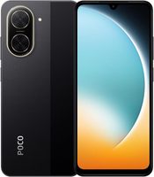 هاتف POCO C71 4G CDMA الذكي، معالج Deca Core Snapdragon، ذاكرة 3GB/64GB، أسود، شاشة LCD 1.7 بوصة 120 هرتز، بطارية 5200 مللي أمبير، كاميرا مزدوجة 32 ميجابكسل بتقنية الذكاء الاصطناعي، شريحتي اتصال، باللغة الإنجليزية