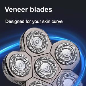 CITICITY Electric Shaver for <b>Men</b> Bald Head Machine Replacement Shaving Head Artifacts Rotary Shaver for Face Household - Product Image 3