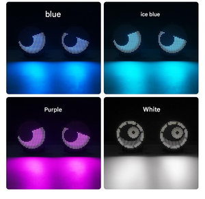 Fari Fendinebbia LED per Auto con Controllo App, Luci Decorative Atmosferiche Occhi del <span class=keywords><strong>Diavolo</strong></span> Dinamici - Product Image 4