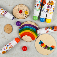 Mobee P022B 12 pcs/set Bingo Marker Pen Sponge Nib Kids Painting Vivid Color Safety Factory Price Dot Markers