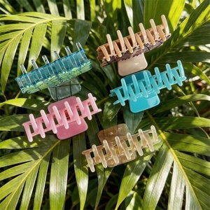 Wow Sheila : Pinces à <span class=keywords><strong>cheveux</strong></span> Hawaïennes Palaka et pinces à <span class=keywords><strong>cheveux</strong></span> Ulu personnalisables (couleur, motif floral) pour l'été, certifiées CE ROSH - Product Image 4