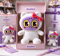 Cartoon Plüschtier mit Großen Augen und Traurigem Gesicht, Weiche Plüschpuppe als Geburtstagsgeschenk, Partydekoration, Sofazierstück und Kinderspielzeug