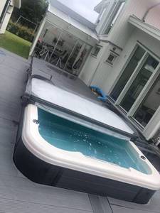 สระว่ายน้ำ MESKA รุ่น MAX6612 ขนาด 8ม.*2.4ม. ลึก 1.58ม. สปาออกกำลังกาย นวดตัว ฝึกว่ายน้ำ อะคริลิค เตียงอาบแดด - Product Image 4