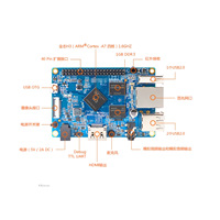 Orange Pi Orangepi PC H3, Placa de Desarrollo de Código Abierto con Soporte para Android/Linux, de China
