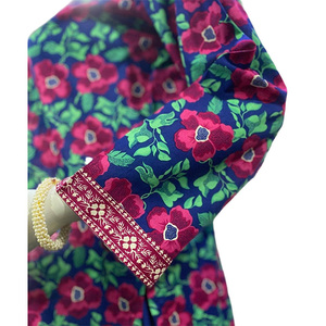 Conjunto de 3 piezas Annisa para mujer, Shalwar Kameez estampado, traje elegante de diseñador hasta el suelo, ropa étnica, vestido de fiesta con Dupatta - Product Image 2