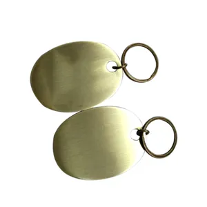 热卖定制镀金金属个性化廉价钥匙扣金属装饰