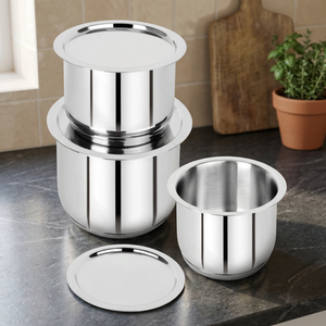 High Quality Stainless Steel Indian Topes Modern Eco-Friendly Food <b>Storage</b> Containers Steamable 2021 Model - Product Image 2