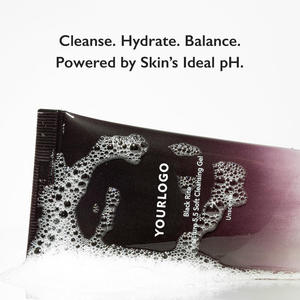 <span class=keywords><strong>Gel</strong></span> <span class=keywords><strong>Detergente</strong></span> Viso BlackRice per <span class=keywords><strong>Pelle</strong></span> <span class=keywords><strong>Grassa</strong></span> con Estratto di Alghe, Pulizia dei Pori e Controllo dell'Acne per Uomini - Personalizzazione OEM - Product Image 3