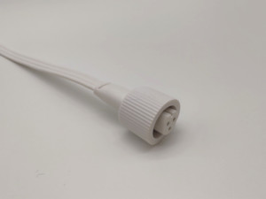 หมุด2ขา3พิน4ขา IP65ขั้วต่อสีขาวกันน้ำชุดสายแบนสำหรับไฟ LED - Product Image 6