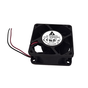 Delta điện dòng chảy hướng trục quạt làm mát AFB0624EH-A nhựa OEM ODM 60x60x25.4 mét 24V DC 38.35cfm 6800 vòng/phút đôi bóng mang - Product Image 3