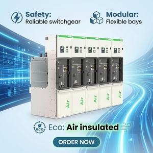 Armoire de <span class=keywords><strong>distribution</strong></span> électrique isolée au gaz pour applications industrielles en usine et sur site minier - Product Image 1