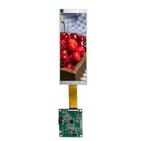 Écran LCD TFT IPS de 6,8 pouces 480x1280 pour Raspberry Pi avec interface MIPI et carte de commande
