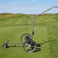 Chariot de golf électrique télécommandé à 3 roues Dericsson avec fonction Follow Me