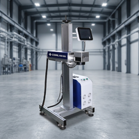 Nouvelle machine de marquage laser à fibre volante pour ligne de production, codage métallique haute précision, personnalisation de logo OEM, prise en charge DXF