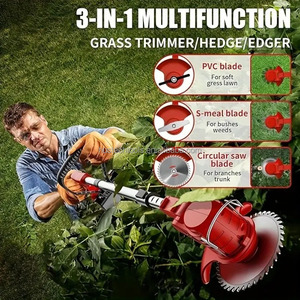 <span class=keywords><strong>Tondeuse</strong></span> à gazon électrique sans fil 12V de qualité industrielle et coupe-<span class=keywords><strong>herbe</strong></span> 650W poignée anti-vibration personnalisable OEM - Product Image 5