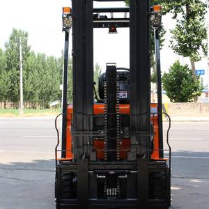 Apilador Eléctrico Personalizado FANYU CPD20, Capacidad de Carga de 1.5-2 Toneladas, Altura de Elevación de 3 m, Batería de Iones de Litio, Inclinación del Mástil Fwd 6/12 - Product Image 3